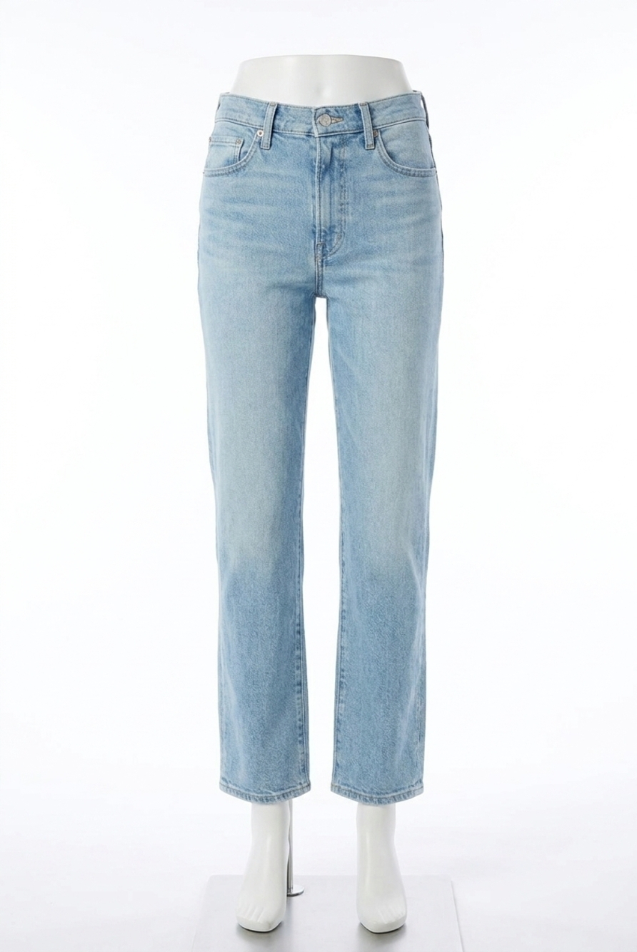 NEW PAIGE stevie crop jeans in coliseum